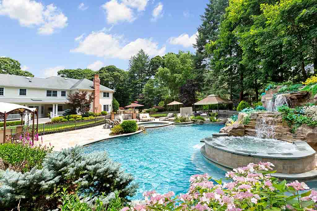 Backyard Waterfall